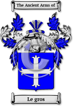Le gros Family Crest Download (jpg) Legacy Series - 150 DPI